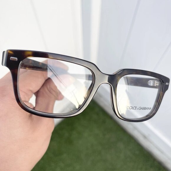 Dolce & Gabbana DG3380 502 Eyeglasses Havana 52mm Made in Italy - Picture 1 of 3